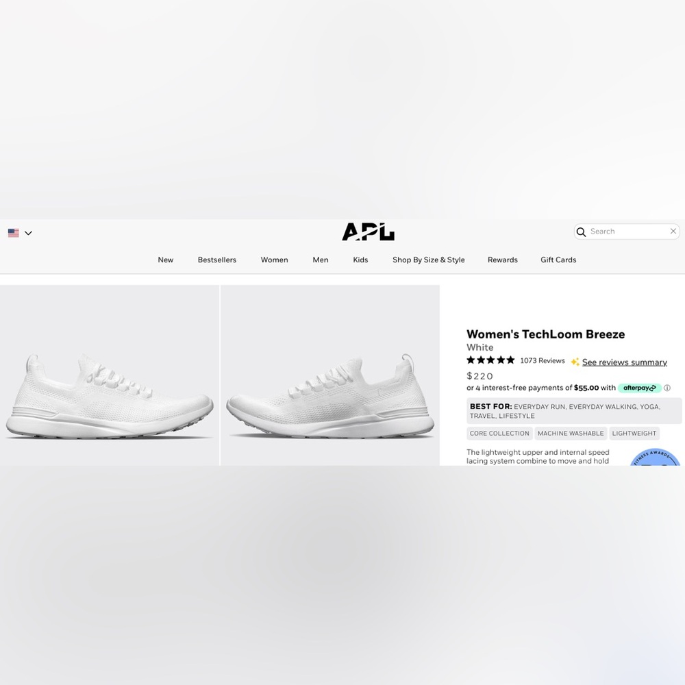 APL women’s tech bloom breeze